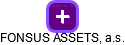 FONSUS ASSETS, a.s. - náhled vizuálního zobrazení vztahů obchodního rejstříku