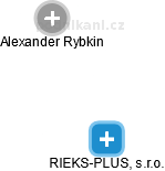 RIEKS-PLUS, s.r.o. - náhled vizuálního zobrazení vztahů obchodního rejstříku