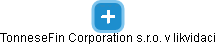 TonneseFin Corporation s.r.o. v likvidaci - náhled vizuálního zobrazení vztahů obchodního rejstříku