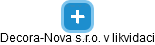 Decora-Nova s.r.o. v likvidaci - náhled vizuálního zobrazení vztahů obchodního rejstříku