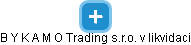 B Y K A M O Trading s.r.o. v likvidaci - náhled vizuálního zobrazení vztahů obchodního rejstříku