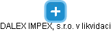DALEX IMPEX, s.r.o. v likvidaci - náhled vizuálního zobrazení vztahů obchodního rejstříku