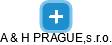 A & H PRAGUE,s.r.o. - náhled vizuálního zobrazení vztahů obchodního rejstříku