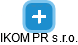 IKOM PR s.r.o. - náhled vizuálního zobrazení vztahů obchodního rejstříku