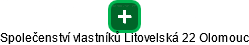Společenství vlastníků Litovelská 22 Olomouc - náhled vizuálního zobrazení vztahů obchodního rejstříku