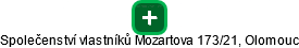 Společenství vlastníků Mozartova 173/21, Olomouc - náhled vizuálního zobrazení vztahů obchodního rejstříku