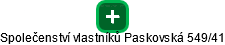 Společenství vlastníků Paskovská 549/41 - náhled vizuálního zobrazení vztahů obchodního rejstříku