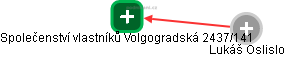 Společenství vlastníků Volgogradská 2437/141 - náhled vizuálního zobrazení vztahů obchodního rejstříku