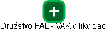Družstvo PAL - VAK  v likvidaci  - náhled vizuálního zobrazení vztahů obchodního rejstříku