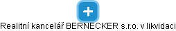 Realitní kancelář BERNECKER s.r.o. v likvidaci - náhled vizuálního zobrazení vztahů obchodního rejstříku