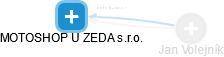 MOTOSHOP U ZEDA s.r.o. - náhled vizuálního zobrazení vztahů obchodního rejstříku