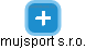mujsport s.r.o. - náhled vizuálního zobrazení vztahů obchodního rejstříku