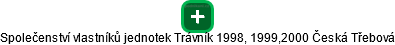 Společenství vlastníků jednotek Trávník 1998, 1999,2000 Česká Třebová - náhled vizuálního zobrazení vztahů obchodního rejstříku