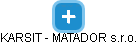 KARSIT - MATADOR s.r.o. - náhled vizuálního zobrazení vztahů obchodního rejstříku