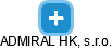 ADMIRAL HK, s.r.o. - náhled vizuálního zobrazení vztahů obchodního rejstříku