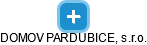 DOMOV PARDUBICE, s.r.o. - náhled vizuálního zobrazení vztahů obchodního rejstříku