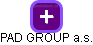 PAD GROUP a.s. - náhled vizuálního zobrazení vztahů obchodního rejstříku