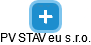 PV STAV eu s.r.o. - náhled vizuálního zobrazení vztahů obchodního rejstříku
