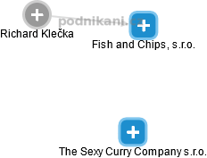 Fish and Chips, s.r.o. - náhled vizuálního zobrazení vztahů obchodního rejstříku