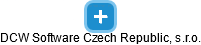 DCW Software Czech Republic, s.r.o. - náhled vizuálního zobrazení vztahů obchodního rejstříku
