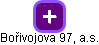 Bořivojova 97, a.s. - náhled vizuálního zobrazení vztahů obchodního rejstříku