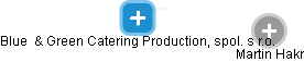 Blue  & Green Catering Production, spol. s r.o. - náhled vizuálního zobrazení vztahů obchodního rejstříku