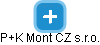 P+K Mont CZ s.r.o. - náhled vizuálního zobrazení vztahů obchodního rejstříku