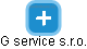 G service s.r.o. - náhled vizuálního zobrazení vztahů obchodního rejstříku