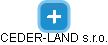 CEDER-LAND s.r.o. - náhled vizuálního zobrazení vztahů obchodního rejstříku