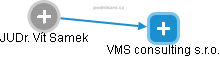 VMS consulting s.r.o. - náhled vizuálního zobrazení vztahů obchodního rejstříku