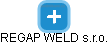REGAP WELD s.r.o. - náhled vizuálního zobrazení vztahů obchodního rejstříku