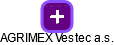 AGRIMEX Vestec a.s. - náhled vizuálního zobrazení vztahů obchodního rejstříku
