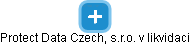 Protect Data Czech, s.r.o. v likvidaci - náhled vizuálního zobrazení vztahů obchodního rejstříku