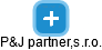 P&J partner,s.r.o. - náhled vizuálního zobrazení vztahů obchodního rejstříku
