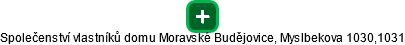 Společenství vlastníků domu Moravské Budějovice, Myslbekova 1030,1031 - náhled vizuálního zobrazení vztahů obchodního rejstříku