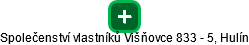 Společenství vlastníků Višňovce 833 - 5, Hulín - náhled vizuálního zobrazení vztahů obchodního rejstříku