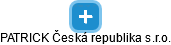 PATRICK Česká republika s.r.o. - náhled vizuálního zobrazení vztahů obchodního rejstříku