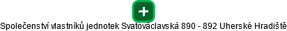 Společenství vlastníků jednotek Svatováclavská 890 - 892 Uherské Hradiště - náhled vizuálního zobrazení vztahů obchodního rejstříku