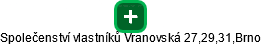 Společenství vlastníků Vranovská 27,29,31,Brno - náhled vizuálního zobrazení vztahů obchodního rejstříku