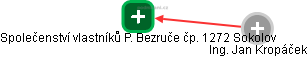 Společenství vlastníků P. Bezruče čp. 1272 Sokolov - náhled vizuálního zobrazení vztahů obchodního rejstříku