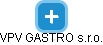 VPV GASTRO s.r.o. - náhled vizuálního zobrazení vztahů obchodního rejstříku