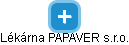 Lékárna PAPAVER s.r.o. - náhled vizuálního zobrazení vztahů obchodního rejstříku