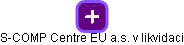 S-COMP Centre EU a.s. v likvidaci - náhled vizuálního zobrazení vztahů obchodního rejstříku