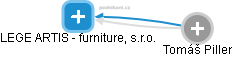 LEGE ARTIS - furniture, s.r.o. - náhled vizuálního zobrazení vztahů obchodního rejstříku
