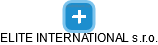 ELITE INTERNATIONAL s.r.o. - náhled vizuálního zobrazení vztahů obchodního rejstříku