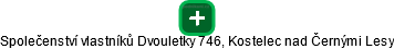 Společenství vlastníků Dvouletky 746, Kostelec nad Černými Lesy - náhled vizuálního zobrazení vztahů obchodního rejstříku