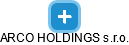 ARCO HOLDINGS s.r.o. - náhled vizuálního zobrazení vztahů obchodního rejstříku