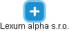 Lexum alpha s.r.o. - náhled vizuálního zobrazení vztahů obchodního rejstříku