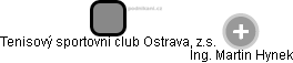 Tenisový sportovní club Ostrava, z.s. - náhled vizuálního zobrazení vztahů obchodního rejstříku