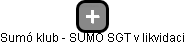 Sumó klub - SUMÓ SGT v likvidaci - náhled vizuálního zobrazení vztahů obchodního rejstříku